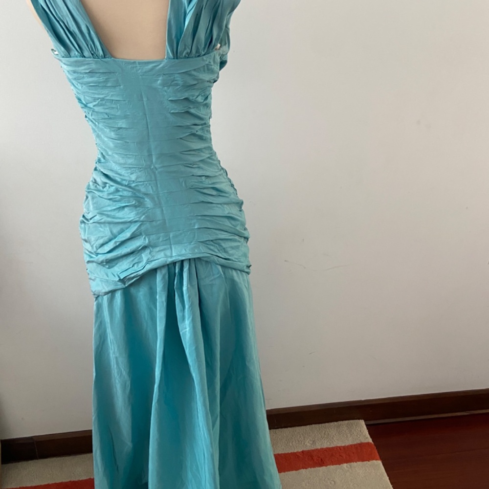 TADASHI maxi ball dress size 2 EUC - Picture 4 of 16